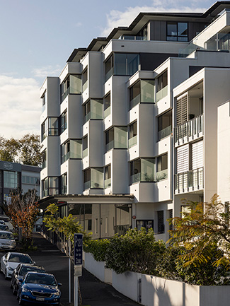 College Hill apartment development Herriot Melhuish ONeill architects