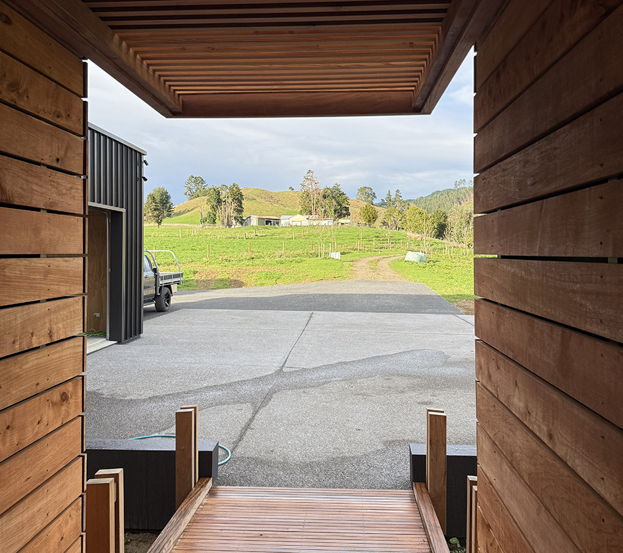 Hautere House  Entry