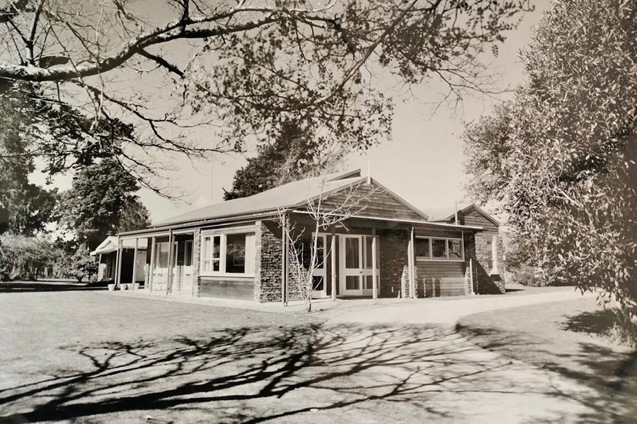 Ngahinapouri house at time of constructino