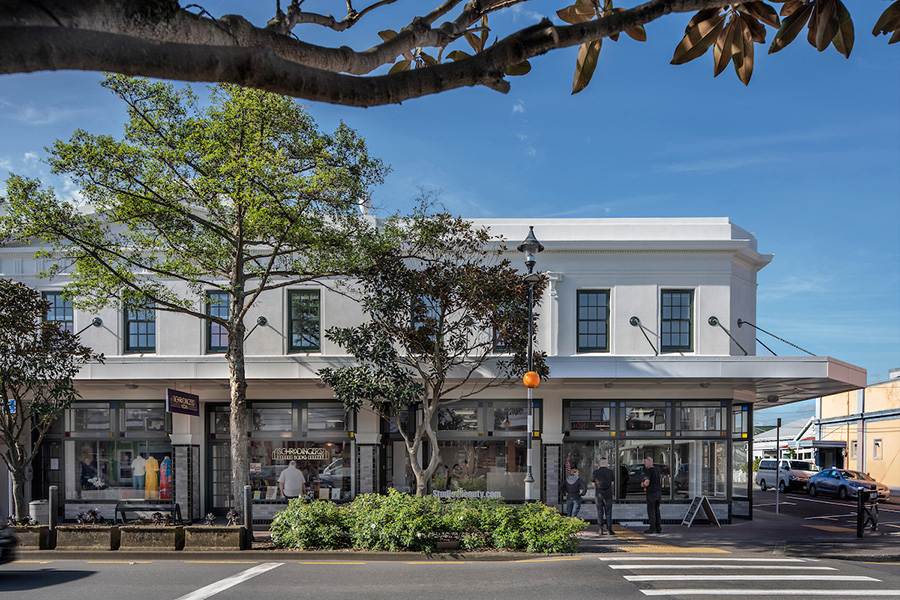 Heritage restoration apartments and retail