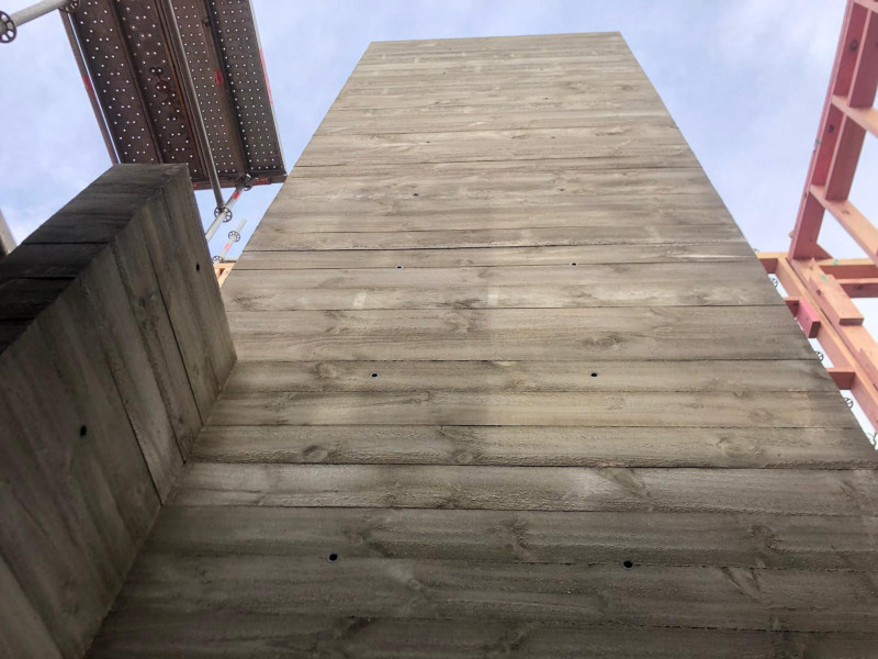 Whangarei House concrete stair