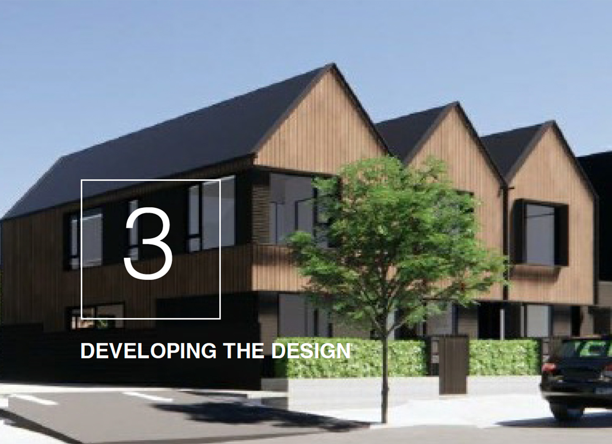 subdividing your property. developing the design