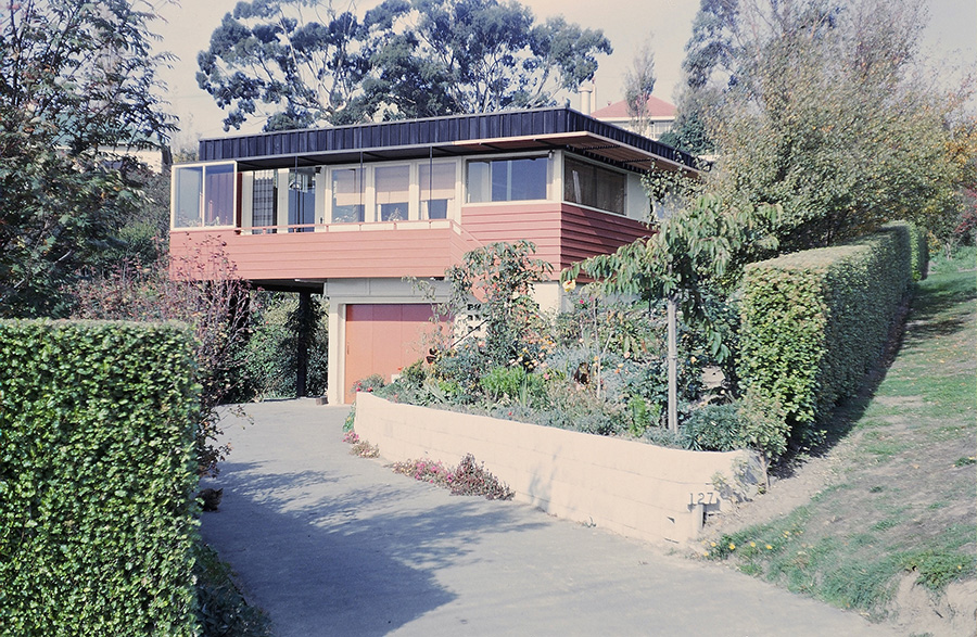 1950s colour north west elevation