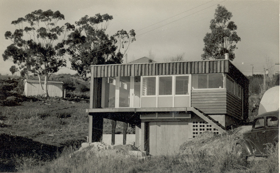 North-west elevation, 1950s