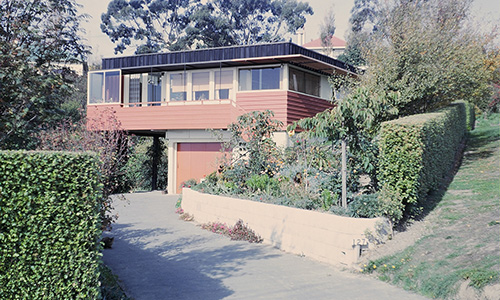 1950s colour north west elevation