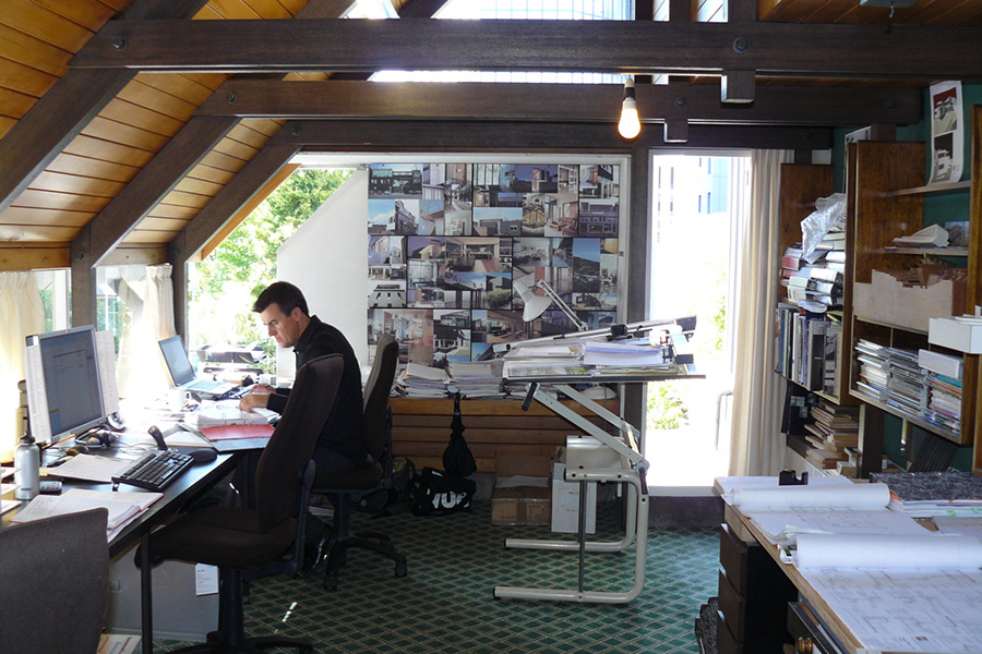 Duval in the first HMOA Christchurch studio