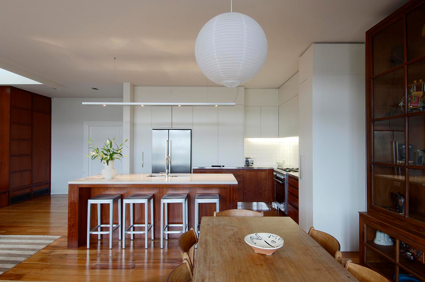 Mt Victoria House - Kitchen and Dining. Wellington