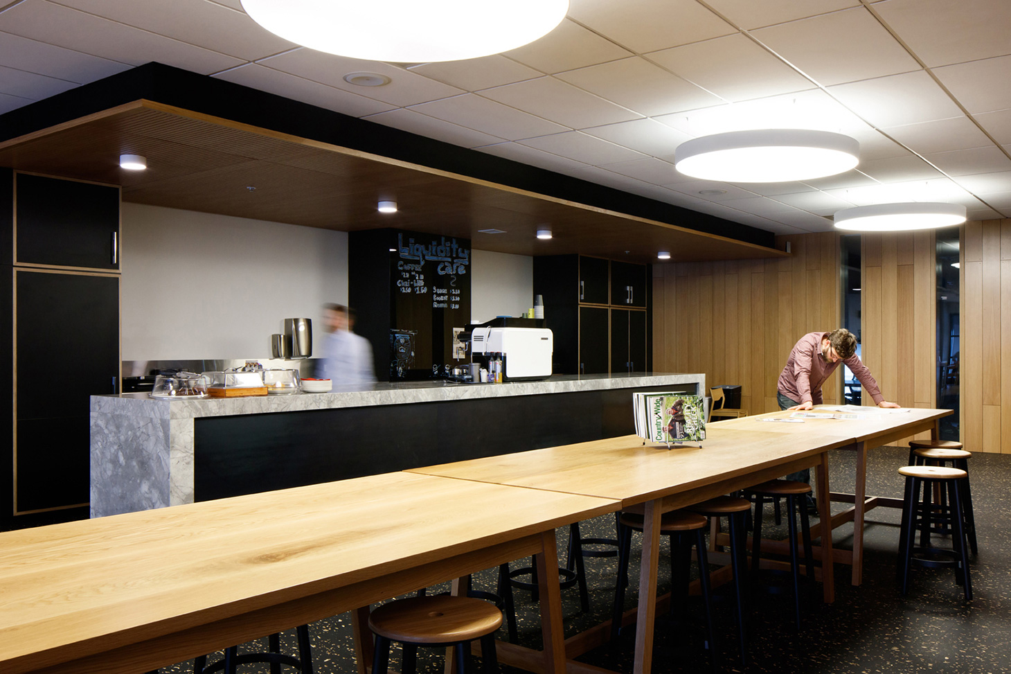NZX Kitchen/Cafe Space. Wellington architect
