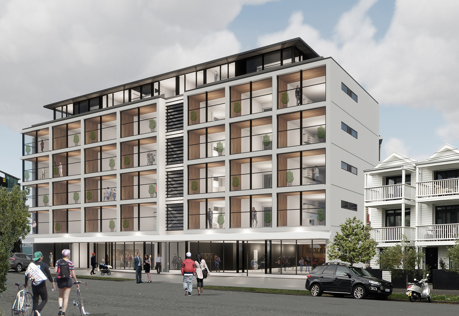 Rose Rd Apartments render by HMOA